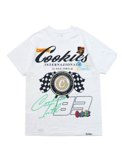 画像1: COOKIES CLOTHING LAKE COMO TEE WHITE/ BLACK