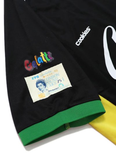 画像5: 【送料無料】COOKIES CLOTHING LAKE COMO SS SOCCER JERSEY BLACK