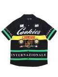 【送料無料】COOKIES CLOTHING LAKE COMO SS WOVEN SHIRT BLACK