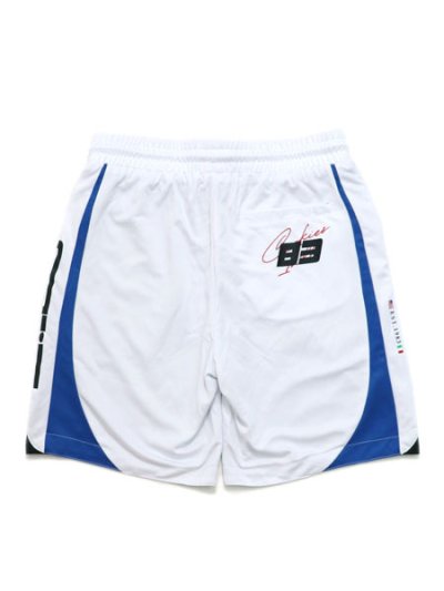 画像2: 【送料無料】COOKIES CLOTHING LAKE COMO JERSEY SOCCER SHORT WHITE
