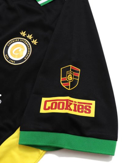 画像6: 【送料無料】COOKIES CLOTHING LAKE COMO SS SOCCER JERSEY BLACK