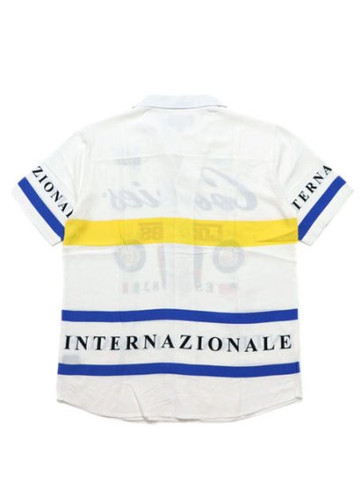 画像2: 【送料無料】COOKIES CLOTHING LAKE COMO SS WOVEN SHIRT WHITE