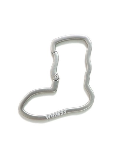 画像1: WHIMSY SOCKS SOCKS LOGO CARABINER