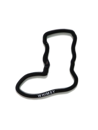 画像1: WHIMSY SOCKS SOCKS LOGO CARABINER