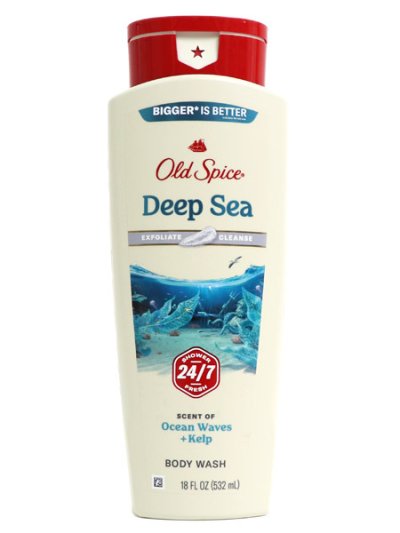 画像1: OLD SPICE BODY WASH DEEP SEA 18oz/532ml