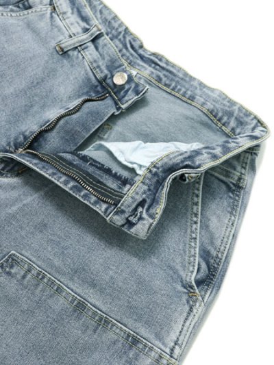 画像4: 【送料無料】PRO CLUB HW DOUBLE KNEE CARPENTER SHORT LT STW