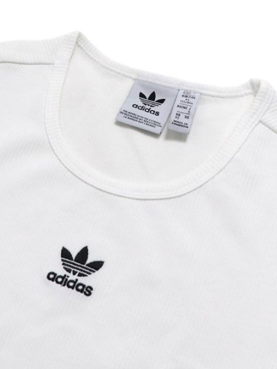 画像3: ADIDAS WMNS ESS RIB TEE-WHITE