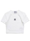 ADIDAS WMNS ESS RIB TEE-WHITE