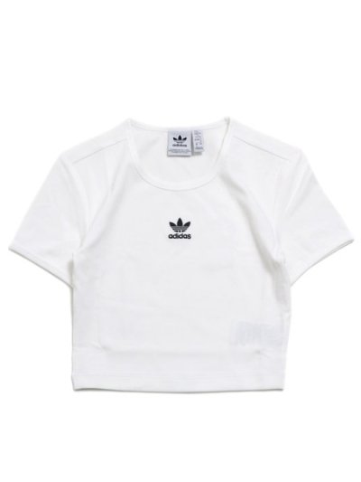 画像1: ADIDAS WMNS ESS RIB TEE-WHITE