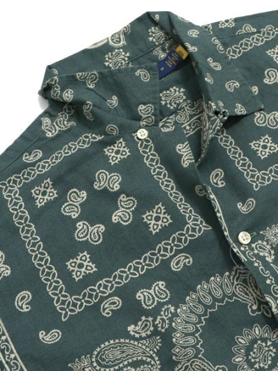 画像4: 【送料無料】POLO RALPH LAUREN CLASSIC FIT BANDANNA WOVEN SHIRT
