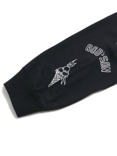 画像3: Rap Attack RAPPER'S TATTOO L/S TEE BLACK/WHITE
