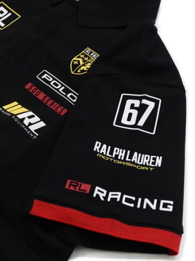 画像5: 【送料無料】POLO RALPH LAUREN CUSTOM SLIM FIT STRETCH MESH RACING POLO