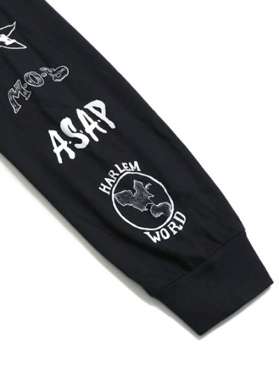画像5: Rap Attack RAPPER'S TATTOO L/S TEE BLACK/WHITE