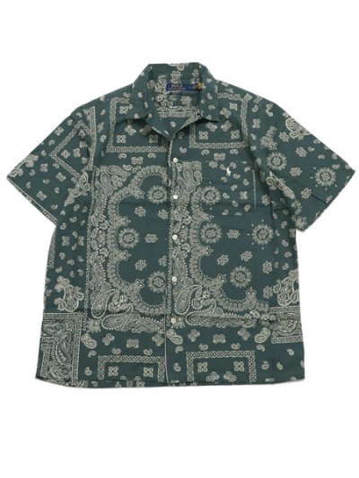 画像1: 【送料無料】POLO RALPH LAUREN CLASSIC FIT BANDANNA WOVEN SHIRT
