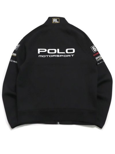 画像2: 【送料無料】POLO RALPH LAUREN STRETCH DOUBLE-KNIT RACING TRACK JACKET