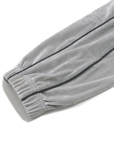 画像6: 【送料無料】PRO CLUB VELOUR TRACK JACKET SILVER