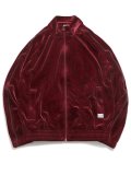【送料無料】PRO CLUB VELOUR TRACK JACKET BURGUNDY