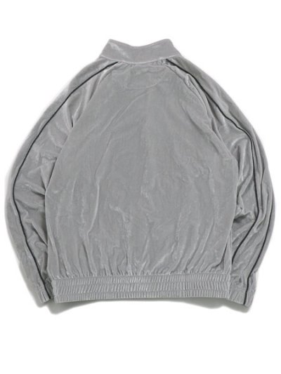 画像2: 【送料無料】PRO CLUB VELOUR TRACK JACKET SILVER