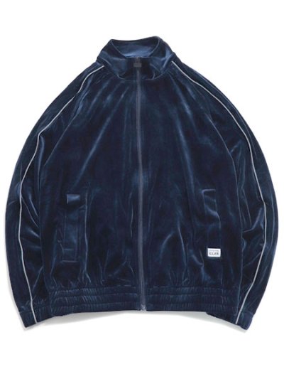画像1: 【送料無料】PRO CLUB VELOUR TRACK JACKET NAVY