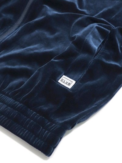 画像4: 【送料無料】PRO CLUB VELOUR TRACK JACKET NAVY