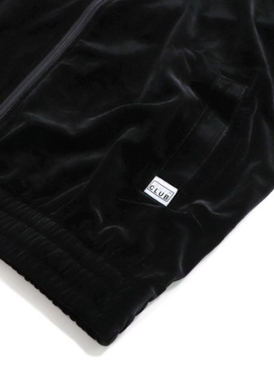 画像4: 【送料無料】PRO CLUB VELOUR TRACK JACKET BLACK