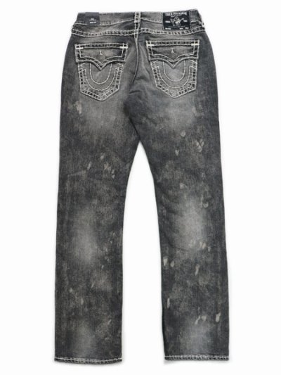 画像1: 【送料無料】TRUE RELIGION RICKY FADED SUPER T STRAIGHT GREYMOUTH W