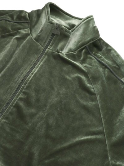 画像3: 【送料無料】PRO CLUB VELOUR TRACK JACKET SEA KELP