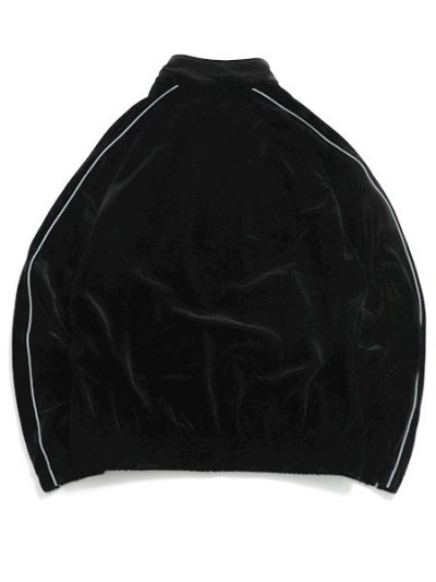 画像2: 【送料無料】PRO CLUB VELOUR TRACK JACKET BLACK