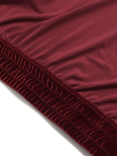 画像5: 【送料無料】PRO CLUB VELOUR TRACK JACKET BURGUNDY