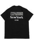 EXPANSION EXP MK LOGO TEE BLACK