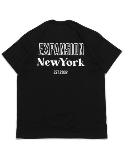 画像1: EXPANSION EXP MK LOGO TEE BLACK