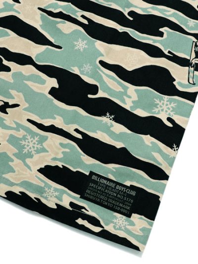 画像5: 【送料無料】BILLIONAIRE BOYS CLUB BB TIGER CAMO CAMP COLLAR SHIRT MOJAVE.D