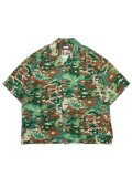 【送料無料】BILLIONAIRE BOYS BB ASTEROID BOX.F CAMP COLLAR SHIRT EDEN
