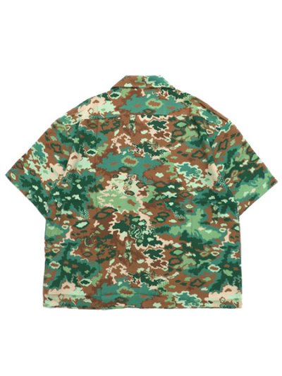 画像2: 【送料無料】BILLIONAIRE BOYS BB ASTEROID BOX.F CAMP COLLAR SHIRT EDEN