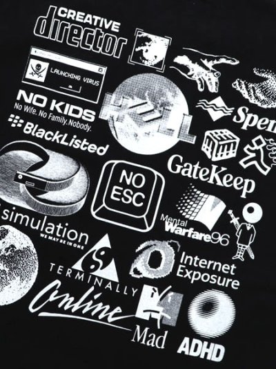 画像4: MARKET TERMINALLY ONLINE TEE