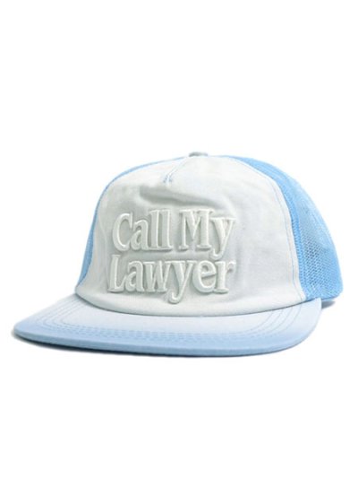 画像1: MARKET CALL MY LAWYER 3D TRUCKER ICE BLUE