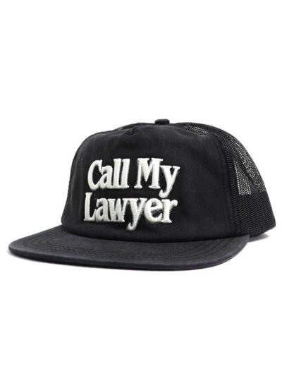 画像1: MARKET CALL MY LAWYER 3D TRUCKER PIRATE BLACK