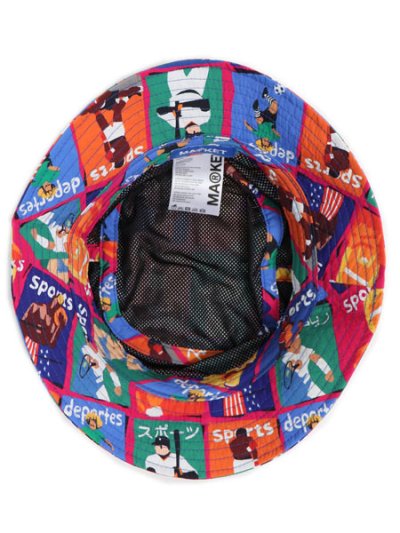 画像5: MARKET ILLUSTRATED NYLON BUCKET HAT