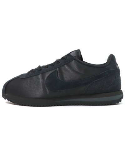 画像1: 【送料無料】NIKE WMNS CORTEZ TEXTILE BLACK/BLACK