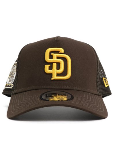 画像2: NEW ERA 9FORTY A-FRAME TRUCKER SIDE PATCH PADRES