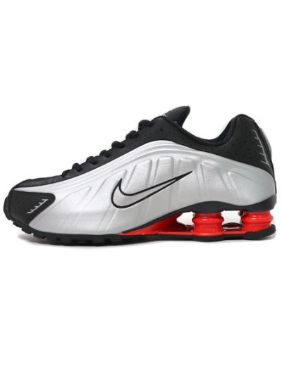 画像1: 【送料無料】NIKE WMNS SHOX R4 BLACK/METALLIC SILVER