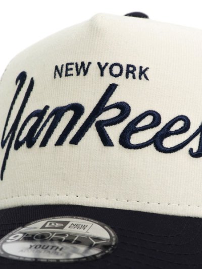 画像6: 【KIDS】NEW ERA YOUTH 9FORTY A-FRAME TRUCKER SM CORD NYY