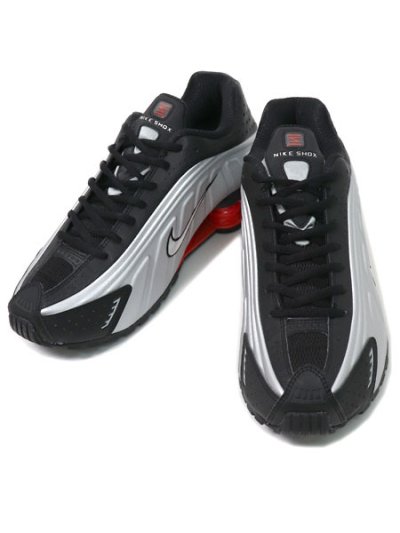 画像5: 【送料無料】NIKE WMNS SHOX R4 BLACK/METALLIC SILVER