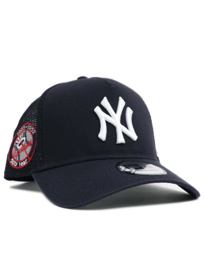画像1: NEW ERA 9FORTY A-FRAME TRUCKER SIDE PATCH YANKEES