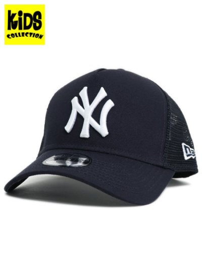 画像1: 【KIDS】NEW ERA YOUTH 9FORTY A-FRAME TRUCKER YANKEES