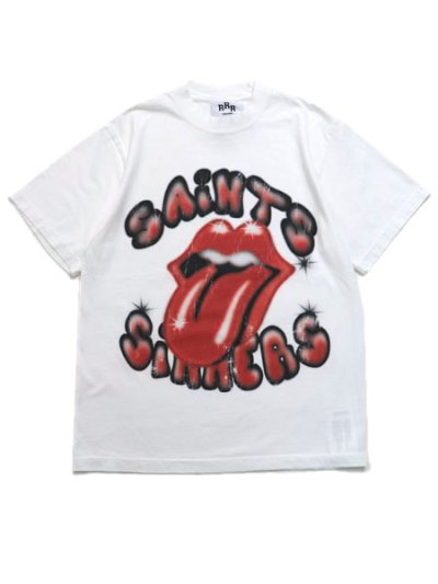 画像1: 【送料無料】R3BORNE SAINT X SINNER LIPS TEE