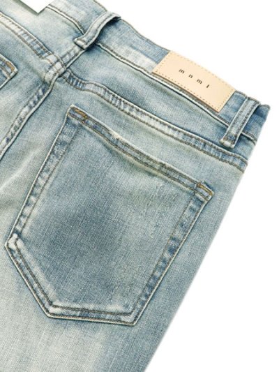 画像5: 【送料無料】mnml X204 CAMO STRETCH DENIM BLUE