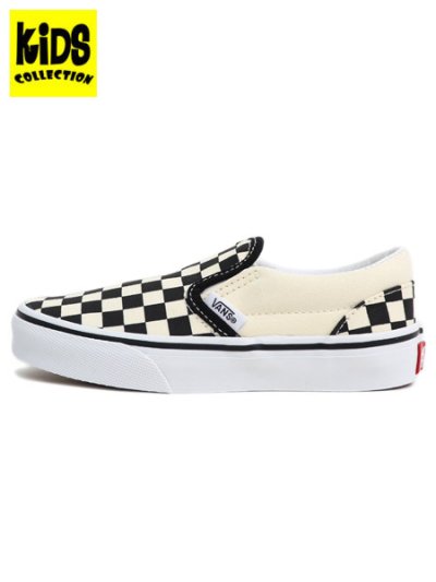 画像1: 【KIDS】VANS KIDS UY CLASSIC SLIP-ON CHECKERBOARD BW