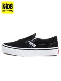 【KIDS】VANS KIDS UY CLASSIC SLIP-ON BLACK/TRUE WHITE
