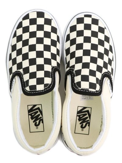 画像6: 【KIDS】VANS KIDS UY CLASSIC SLIP-ON CHECKERBOARD BW